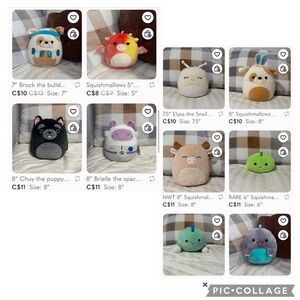 Squishmallows Assorted Plush Bundle of 10 - 50% off!!